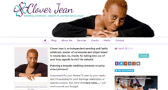 Desktop Screenshot of cloverjean.com